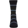 Memoi Spacedye Stripe Boys Cotton Blend Crew Sock - 2 of 4