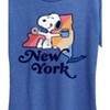Women's - Peanuts - New York Snoopy Short Sleeve Graphic T-Shirt - 2 of 4