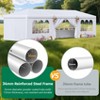 10x30 Party Tent, Update Outdoor White Tents for Parties, Wedding, Event, Large Canopy Tent with Walls, Big Event Gazebo Tents 8 Sidewalls - 3 of 4
