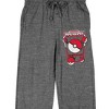 Pokemon Pokeball Men’s Heather Gray Sleep Pajama Pants - 2 of 4