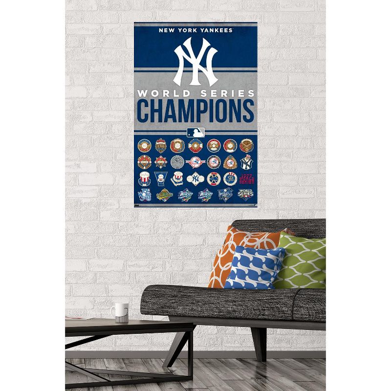 Trends International MLB New York Yankees - Champions 23 Unframed Wall Poster Prints, 2 of 7