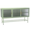 NicBex TV Stand Retro Style TV Console with Enclosed Storage Display Cupboard Entertainment Center with Detachable Shelves - 2 of 4