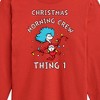 Boys' - The Cat in the Hat - Christmas Morning Crew Thing 1 Long Sleeve Graphic T-Shirt - 2 of 4