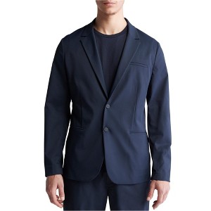 Calvin Klein Mens Lightweight Stretch Two Button Blazer Jacket - 1 of 1