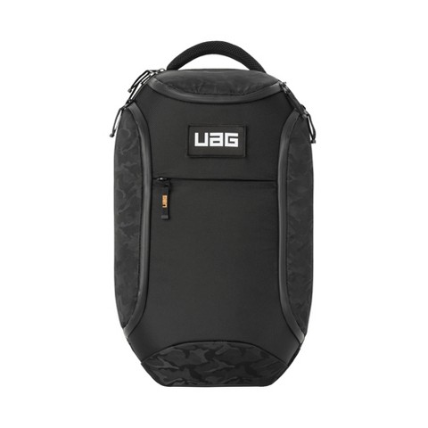 UAG 24-Liter Backpack, 16 inch Laptop Padded Compartment, Clamshell Body, Molded Padding, Weather Resistant - Black Midnight Camo