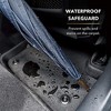 3D MAXpider Kagu Series Custom Fit Rubber All-Weather Floor Mat Liner Complete Set, for 7 Seats 2020-2021 Hyundai Palisade, Black - 4 of 4