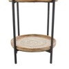 Olivia & May 63.50" Traditional Wood Shelving Unit 4-Tier Brown : Metal Frame, No Assembly Required - 4 of 4