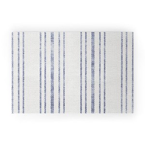 Holli Zollinger AEGEAN MULTI STRIPE Looped Vinyl Welcome Mat - Society6 - 1 of 4