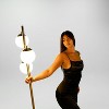 Ozarke Cosmic Glow Floor Lamp - Gold - 3 of 4