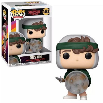 Figurine Funko Pop! Dustin Henderson Stranger Things Saison 5 - 10,7 Cm - Cadeau Officiel Pour Collectionneurs