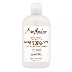 SheaMoisture Cleanse & Nourish 100% Virgin Coconut Oil Daily Hydration Shampoo for All Hair Types - 13 fl oz