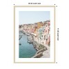 Amanti Art Procida Island by Henrike Schenk Wood Framed Wall Art Print - 4 of 4