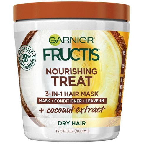 Garnier Fructis 1 Minute Nourishing Hair Mask - 13.5 fl oz - image 1 of 4