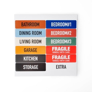 5pk Narrow Moving Labels - Bullseye's Playground™ - 1 of 3
