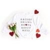 Simply Sage Market Women's Graphic Sweatshirt Alphabet I Love You - 3 of 3