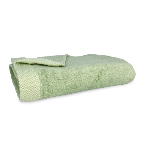 BedVoyage Melange Viscose from Bamboo Cotton Bath Sheet Set 3PC - Charcoal