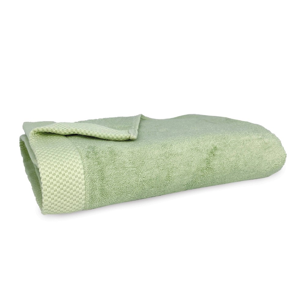 Photos - Towel Viscose Made from Bamboo Luxury Bath  Sage - BedVoyage