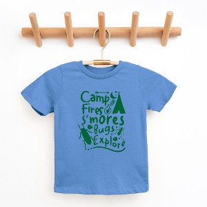 The Juniper Shop Camp Fire S'mores Toddler Short Sleeve Tee - 1 of 2