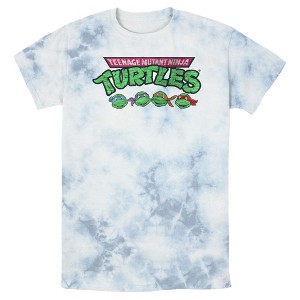 Men's Teenage Mutant Ninja Turtles Distressed Character Lineup T-Shirt - 1 of 4