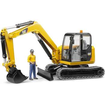 Bruder CATMinit Excavator with Worker