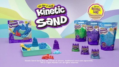 Spin Master 6024397 (20106638) - Kinetic Sand - Sandbox Set - lila
