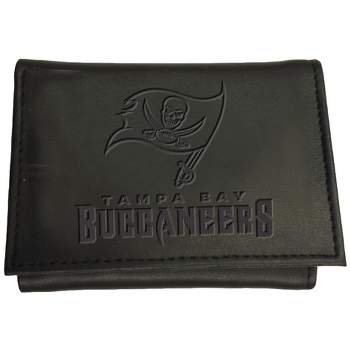 Evergreen Tampa Bay Buccaneers Tri Fold Leather Wallet