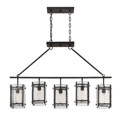 Savoy House Glenwood 5 - Light Chandelier in  English Bronze