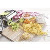 Cucina Pro Pasta Maker Deluxe Set 5-Piece Premium Stainless Steel Machine Cutter Attachments- Italian Dinner Party Cooking Gift - 2 of 4