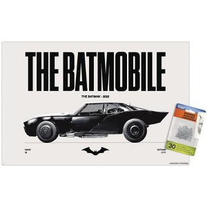 Trends International DC Comics Batman: 85th Anniversary - The Batmobile 2022 Unframed Wall Poster Prints - 1 of 4