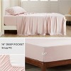 Bedsure | Rayon Derived from Bamboo Sheet Set Stay Cool & Comfy - 4 of 4