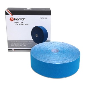 BodySport Physio Tape  — Kinesiology Tape — Support Muscles and Joints —  2" x 33.5-Yd. — Blue - 1 of 4