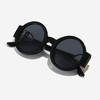 Anna-Kaci Women's Round Frame Sunglasses with Gold Temple Hardware and UV400 Lenses for Retro Modern Style - 3 of 4