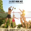 VEVOR Freestanding Volleyball Training Net for Indoor or Outdoor Use, Adjustable Height Portable Net System with Carrying Bag - 4 of 4