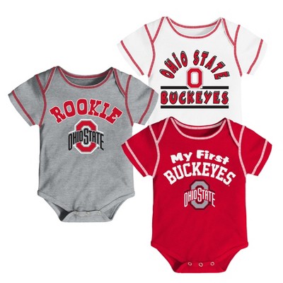 ohio state infant cheerleader outfit