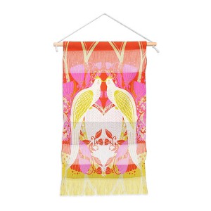 Sewzinski Love Doves Small Portrait 11" x 15 1/2" Fiber Wall Hanging - Society6 - 1 of 3