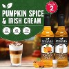 Syruvia Variety Pack - Pumpkin Spice & Irish Cream Syrup 25.4 Fl oz (2-Pack) - 2 of 4