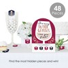 Big Dot of Happiness But First, Wine - Wine Tasting Party Scavenger Hunt - 1 Stand and 48 Game Pieces - Hide and Find Game - 2 of 4
