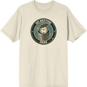 No Bedtime Here
 Adult Crew Neck Short Sleeve Tee - 1 of 2