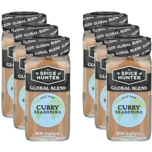 The Spice Hunter Salt Free Curry Seasoning - Pack of 6 – 1.8  OZ - 1 of 2