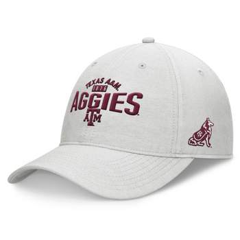 NCAA Texas A&M Aggies Unstructured Chambray Cotton Hat - Gray