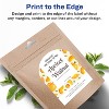 Avery Water-Resistant Arched Labels, Sure Feed, Print to the Edge, Textured Matte, 3-1/2" x 4-3/4", 40 Labels (22826) - 4 of 4