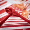 9.5"H Sullivans Christmas Gingerbread Potholders Set of 2, Red-White, Indoor Christmas Decor - 2 of 4