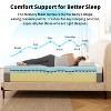 Dyonery 12 Inch Memory Foam Mattress Hybrid Mattresses Cooling Gel Therapeutic Extra Firm Comfort&Support for Back Pain Pressure Relief - 4 of 4