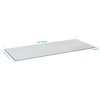 Monoprice Table Top for Sit-Stand Height Adjustable Desk Frame, 6ft, White, Enough Room for PC or Laptop, Monitors, Keyboard - Workstream Collection - 2 of 4