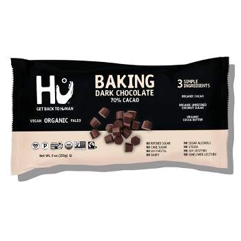 Hu Baking Dark Chocolate Gems 70% Cacao - 9oz
