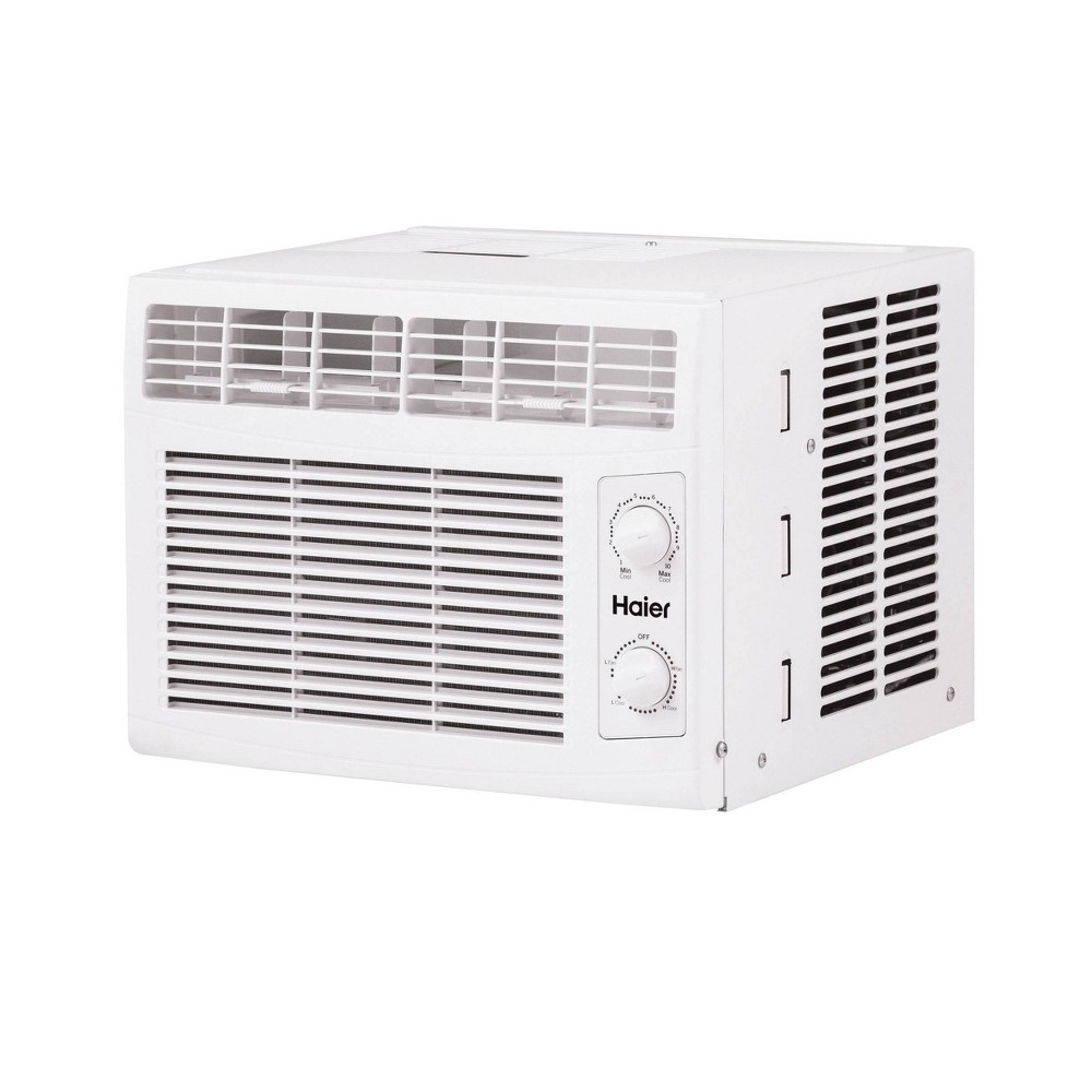 Photos - Air Conditioner Haier 5050 BTU 115V Window  for Bedroom White QTPC05AA 