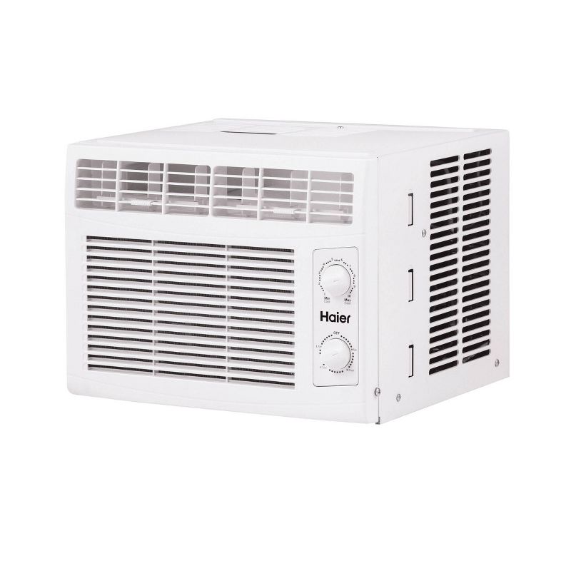 Haier 5050 BTU 115V Window Air Conditioner for Bedroom White QTPC05AA, 1 of 12