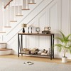 Console Table, Entryway Table, Easy Assembly，Entrance Table for Living Room, Entryway, Hallway, Foyer - 2 of 4