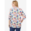 Woman Within Women's Plus Size Rayon 7-Day Pintucked Tunic Blouse - 3 of 4