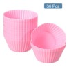 Unique Bargains Silicone Non-Stick Heat Resistant Baking Cups - 3 of 4